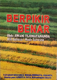 Image of Berpikir Benar