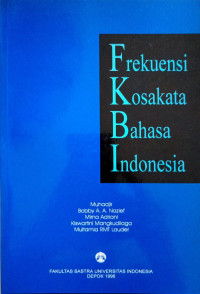 Image of Frekuensi Kosakata Bahasa Indonesia
