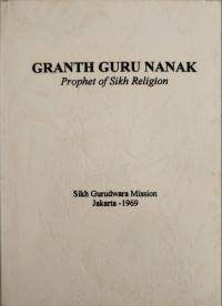 Image of Granth Guru Nanak : Prophet of Sikh Religion