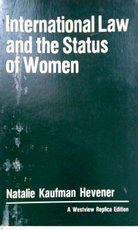 Image of International Law and The Status of Women