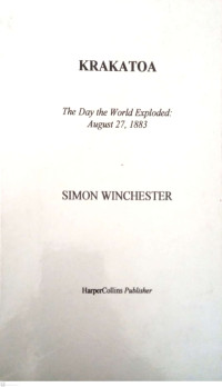 Image of Krakatoa (The Day The World Exploded: August 27 1883)