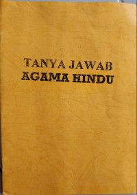 Image of Tanya Jawab Agama Hindu