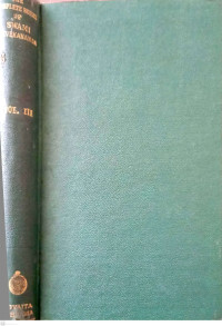 Image of The Complete Works of Swami Vivekananda: Vol. III