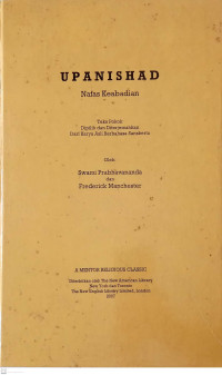 Image of Upanishad: Nafas Keabadian